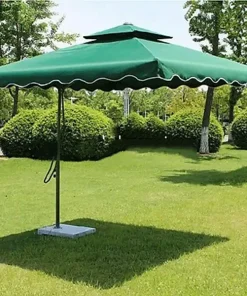 Ô hòa phát lệch tâm vuông 2m5 màu xanh