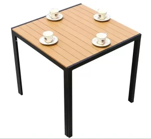 Bộ Bàn Ghế Ngoài Trời D80- Polywood