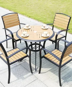 Bàn Ghế Sân Vườn Composit D80