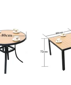 Bàn Ghế Sân Vườn Composit D80